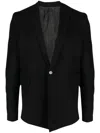 Boris Bidjan Saberi Single-breasted Suit Jacket In Schwarz