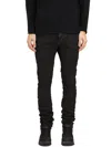 Boris Bidjan Saberi Slim Cotton Trousers In Black