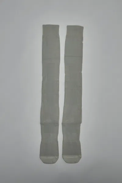 Boris Bidjan Saberi Tall Socks In Gray