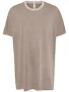 Boris Bidjan Saberi Taped Strip T-shirt In Grey