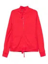 Boris Bidjan Saberi Sweatshirt Mit Reissverschluss In Red