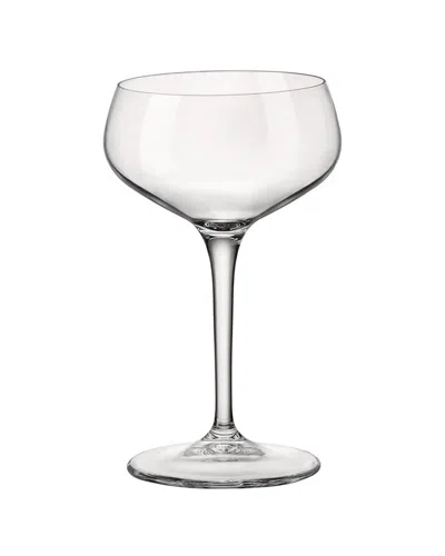 Bormioli Rocco 4pc Cocktail Coupe Glasses Gift Box