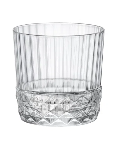 Bormioli Rocco America '20s 10.25oz Rocks Drinking Glasses (set Of 4)