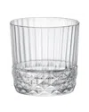Bormioli Rocco America '20s 12.5oz Dof Drinking Glasses (set Of 4)