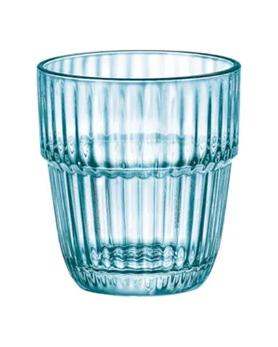 Bormioli Rocco Barshine Rocks 10.3oz Glasses In Blue