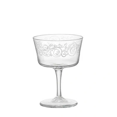 Bormioli Rocco Bartender 7.5 Oz. Novecento Liberty Fizz Cocktail Glasses In Clear