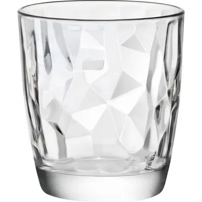 Bormioli Rocco Diamond 13 Oz. Dof Drinking Glasses In Clear