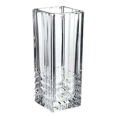 Bormioli Rocco Duemila 9" Square Flower Vase (1 Piece) In Clear