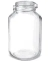 Bormioli Rocco Fido 135.25-oz. Glass Jars, Set Of 6 In Clear