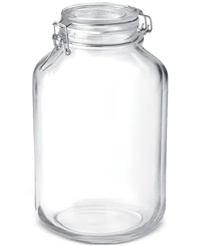 Bormioli Rocco Fido 135.25-oz. Glass Jars, Set Of 6 In Clear