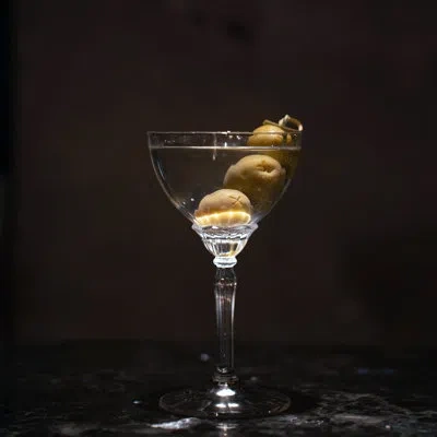 Bormioli Rocco Florian 8.10 Oz. Champagne / Martini Cocktail Glasses In Clear