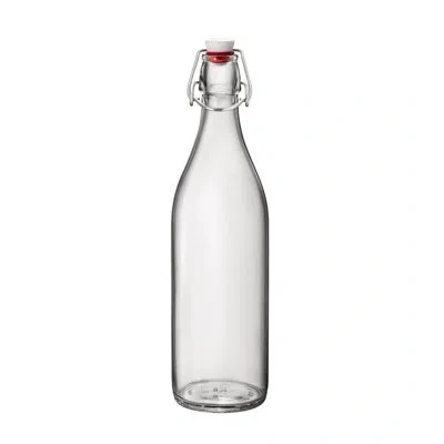 Bormioli Rocco Giara Bottle 33.75 Oz. Swing Top Bottle In Clear