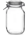 Bormioli Rocco Glass 67.75-oz. Fido Jars, Set Of 6 In Clear