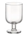 Bormioli Rocco Hosteria Set Of Six 12oz Goblet Glasses