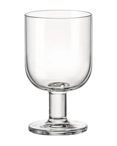 Bormioli Rocco Hosteria 9.5oz Large Stackable Wine Glasses (set Of 6)