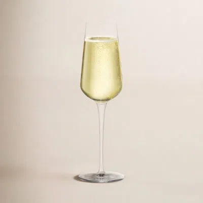 Bormioli Rocco Inalto Uno 9.5 Oz. Sparkling Wine Flute (set Of 6) In Clear