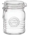Bormioli Rocco Officina 1825 33.75-oz. Clear Jar With Swing Top, Set Of 6 In Clear