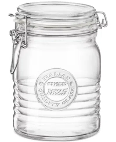 Bormioli Rocco Officina 1825 33.75-oz. Clear Jar With Swing Top, Set Of 6