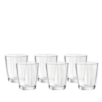 Bormioli Rocco Pulsar Cooler Drinking Glasses In Clear