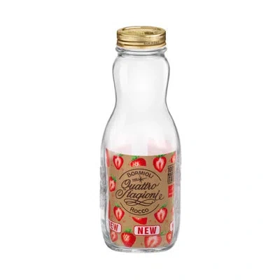 Bormioli Rocco Quattro Stagioni 33.75 Oz. Canning Juice Bottle With Lid In Clear