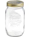 Bormioli Rocco Quattro Stagioni 67-oz. Wide-mouth Glass Jar, Set Of 6 In Clear