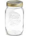 Bormioli Rocco Quattro Stagioni 67-oz. Wide-mouth Glass Jar, Set Of 6 In Clear