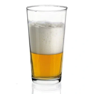 Bormioli Rocco Sestriere 19.5 Oz. Pint Beer Glasses In Clear