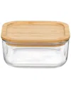 Bormioli Rocco Set Of 12 Frigoverre 33.75oz Bamboo Food Storage Containers