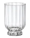 Bormioli Rocco Set Of 4 Florian 12.6oz Dof Drinking Glasses