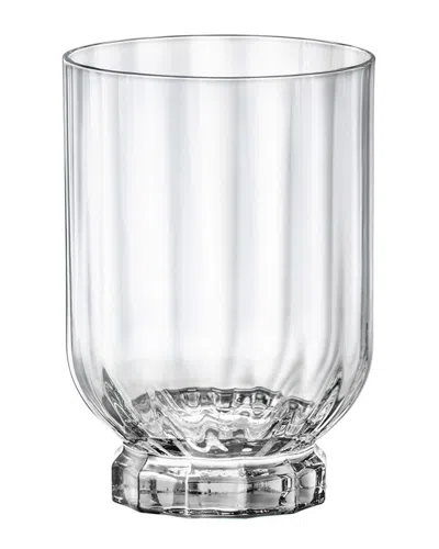 Bormioli Rocco Set Of 4 Florian 12.6oz Dof Drinking Glasses