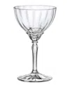 Bormioli Rocco Set Of 4 Florian 8oz Champagne/martini Cocktail Glasses