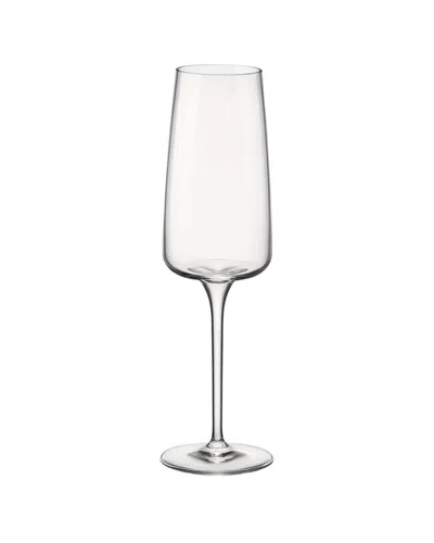 Bormioli Rocco Set Of 4 Planeo Flute 8.75oz Glasses