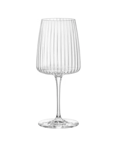 Bormioli Rocco Set Of 6 Exclusiva Merlot 18oz Glasses With Secureedge Technology