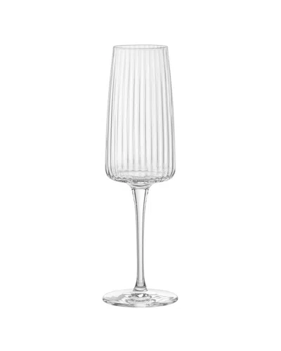 Bormioli Rocco Set Of 6 Exclusiva Prosecco 8.5oz Glasses With Secureedge Technology