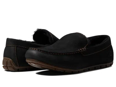 Born Allan Shearling Men's Shoes Black Nubuck: 9 M (d), Suede
