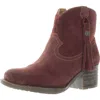 Born Alondra Womens Fringe Feathers Cowboy, Western Boots In Pink