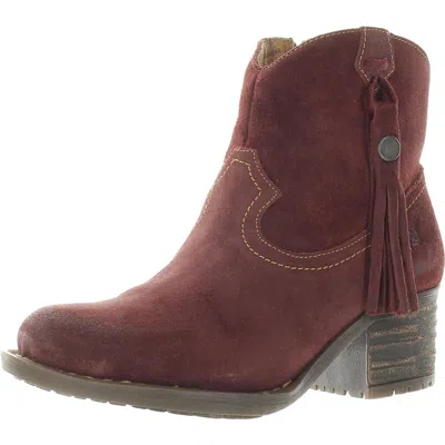 Born Alondra Womens Fringe Feathers Cowboy, Western Boots In Pink