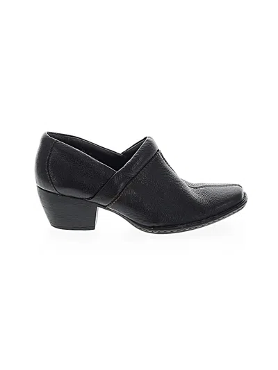 Pre-owned Born Ankle Boots In Black