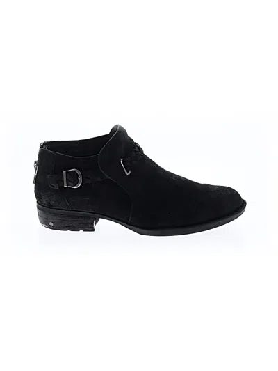 Pre-owned Born Ankle Boots In Black