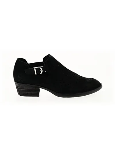 Pre-owned Born Ankle Boots In Black