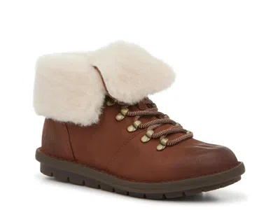 Born Blaine Shearling Bootie In Brown