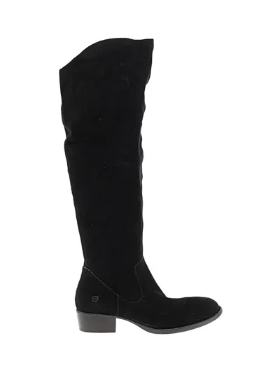 Pre-owned Born Boots In Black