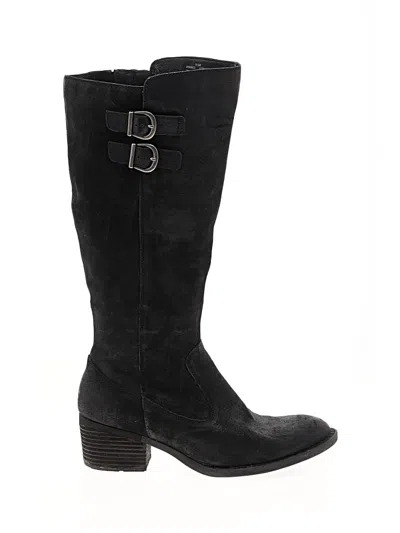 Pre-owned Born Boots In Black