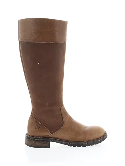 Pre-owned Born Boots In Brown