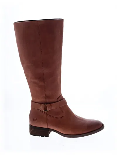 Pre-owned Born Boots In Brown