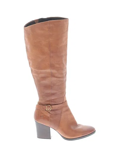Pre-owned Born Boots In Brown