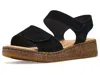 Born Cabanas Wedge Sandal In Black