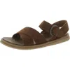 Born Carla Womens Leather Criss-cross Front Ankle Strap In Multi