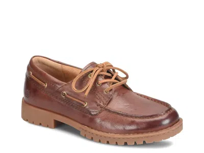 Born Explorer Boat Shoe In Brown