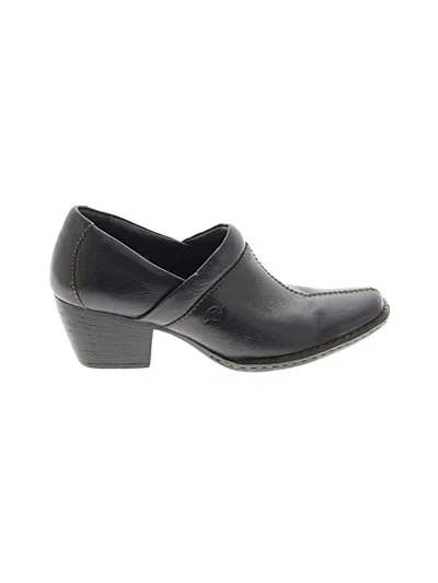 Pre-owned Born Flats In Black